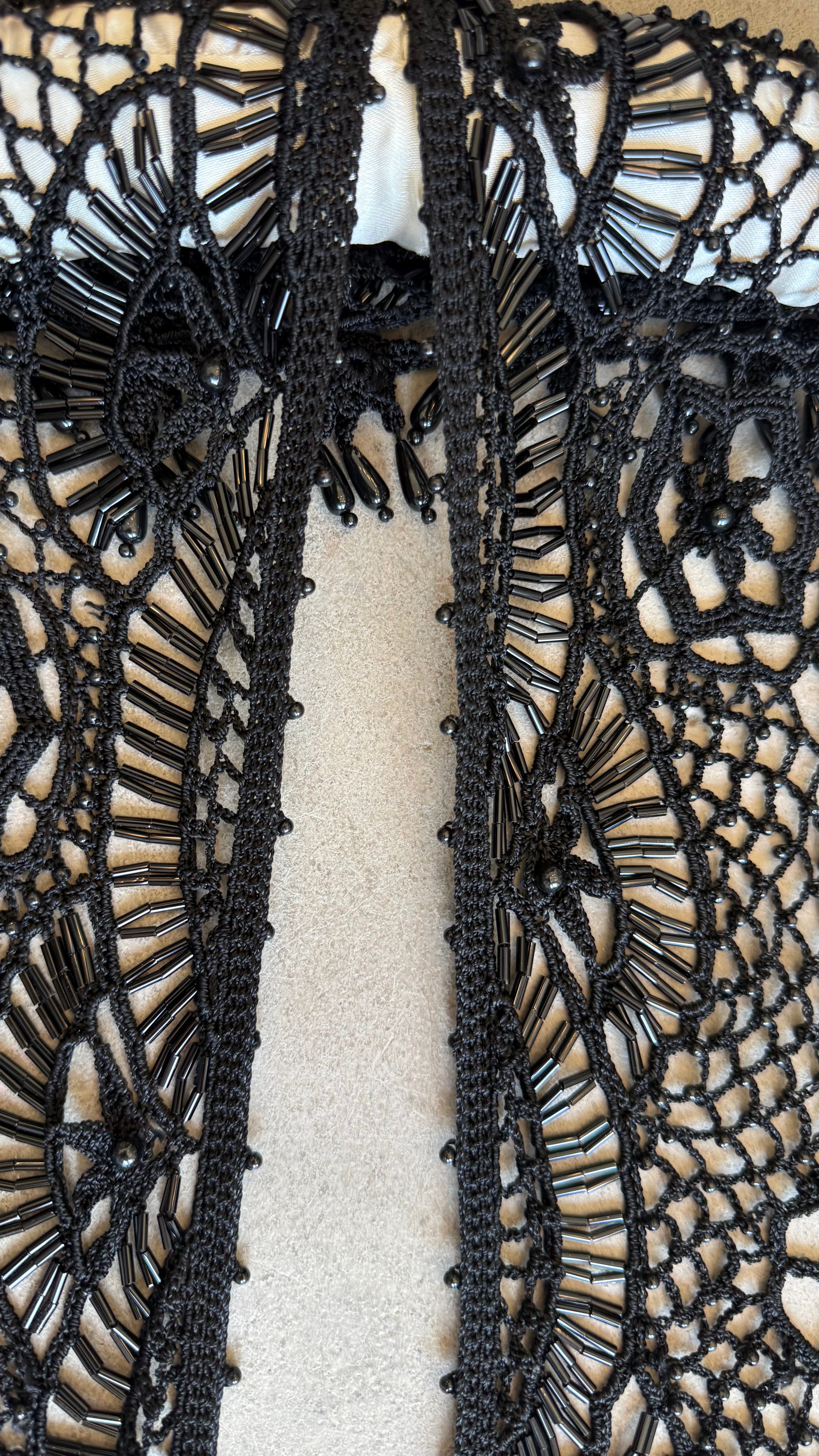 Beaded Fringe Shawl