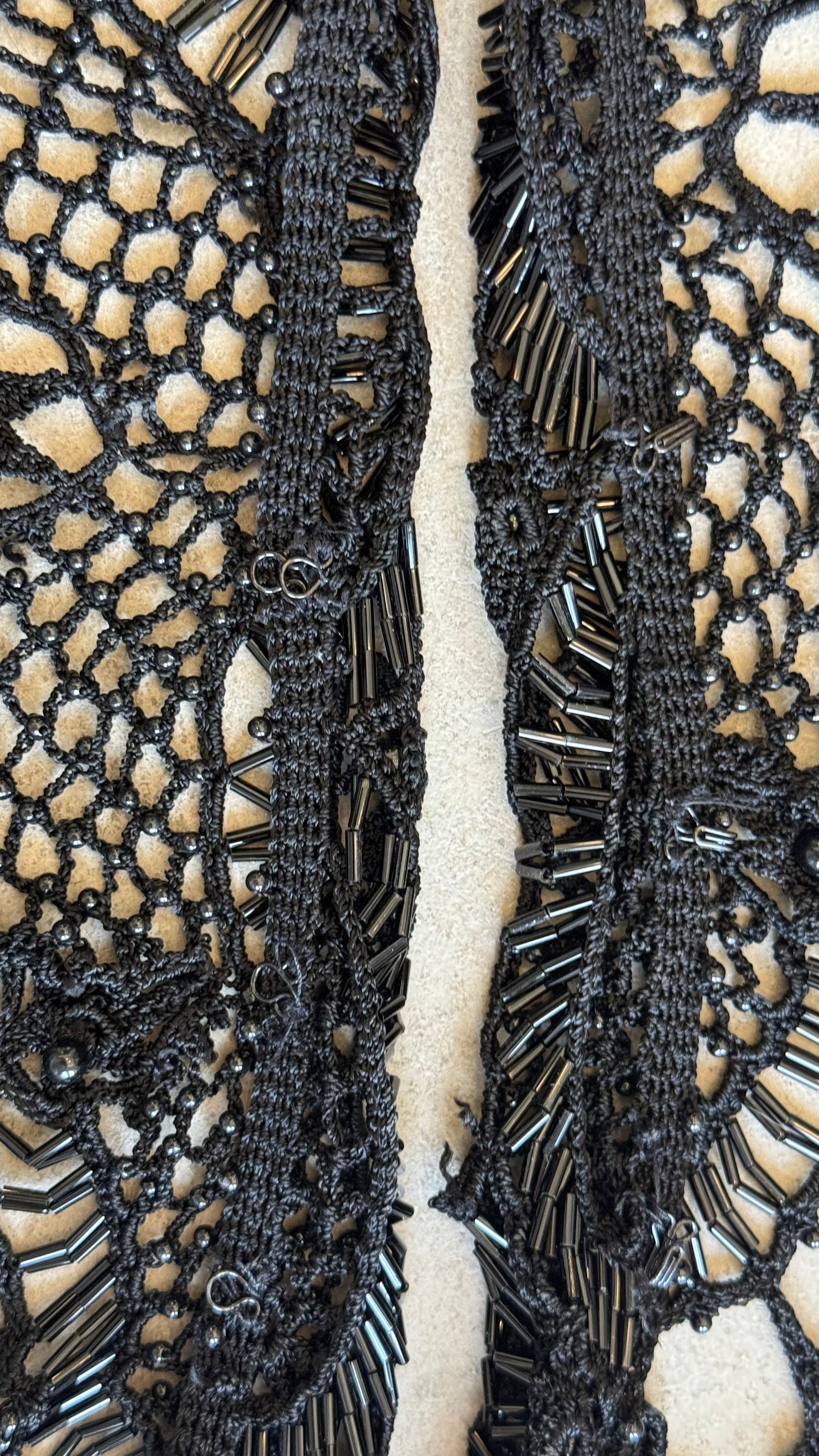 Beaded Fringe Shawl
