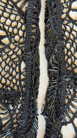 Beaded Fringe Shawl