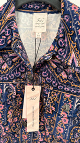 Paisley Velveteen Scrunched Canyon Jacket