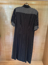 Polka Dot Dress with Belt