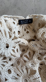 Long Beige Knit Dress