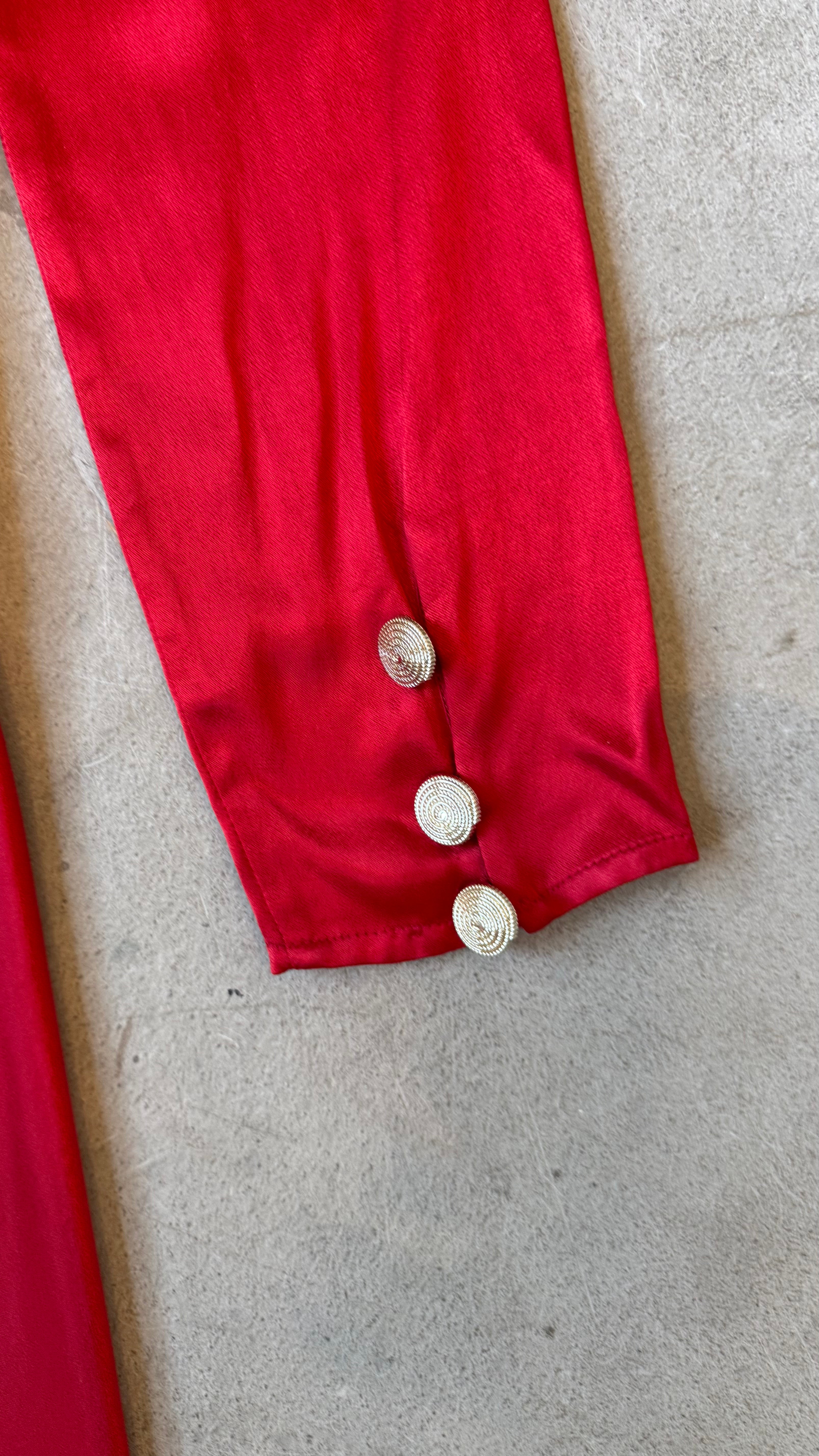 Devina Gown in Crimson