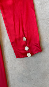 Devina Gown in Crimson