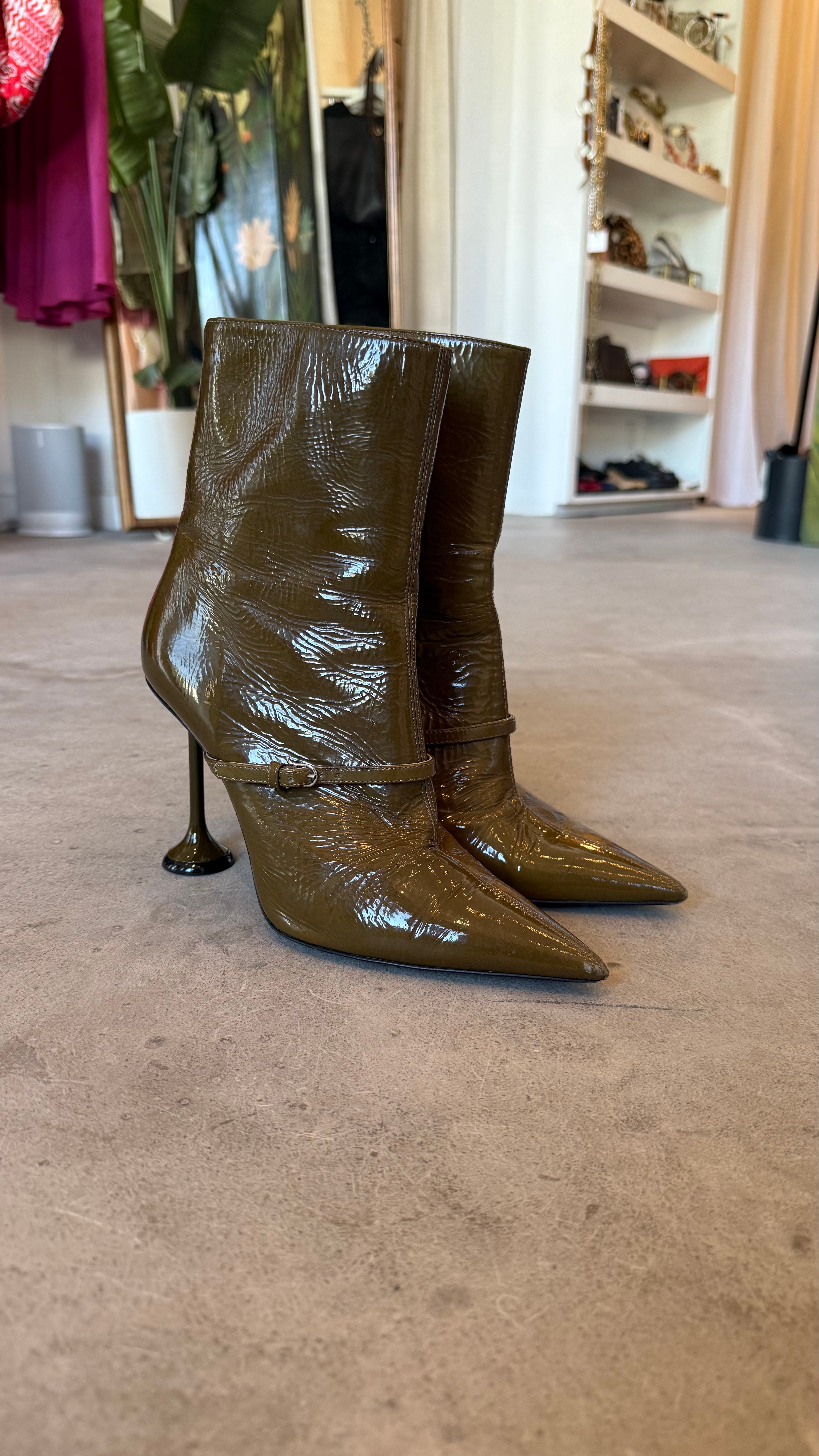 Rama Leather Ankle Boots