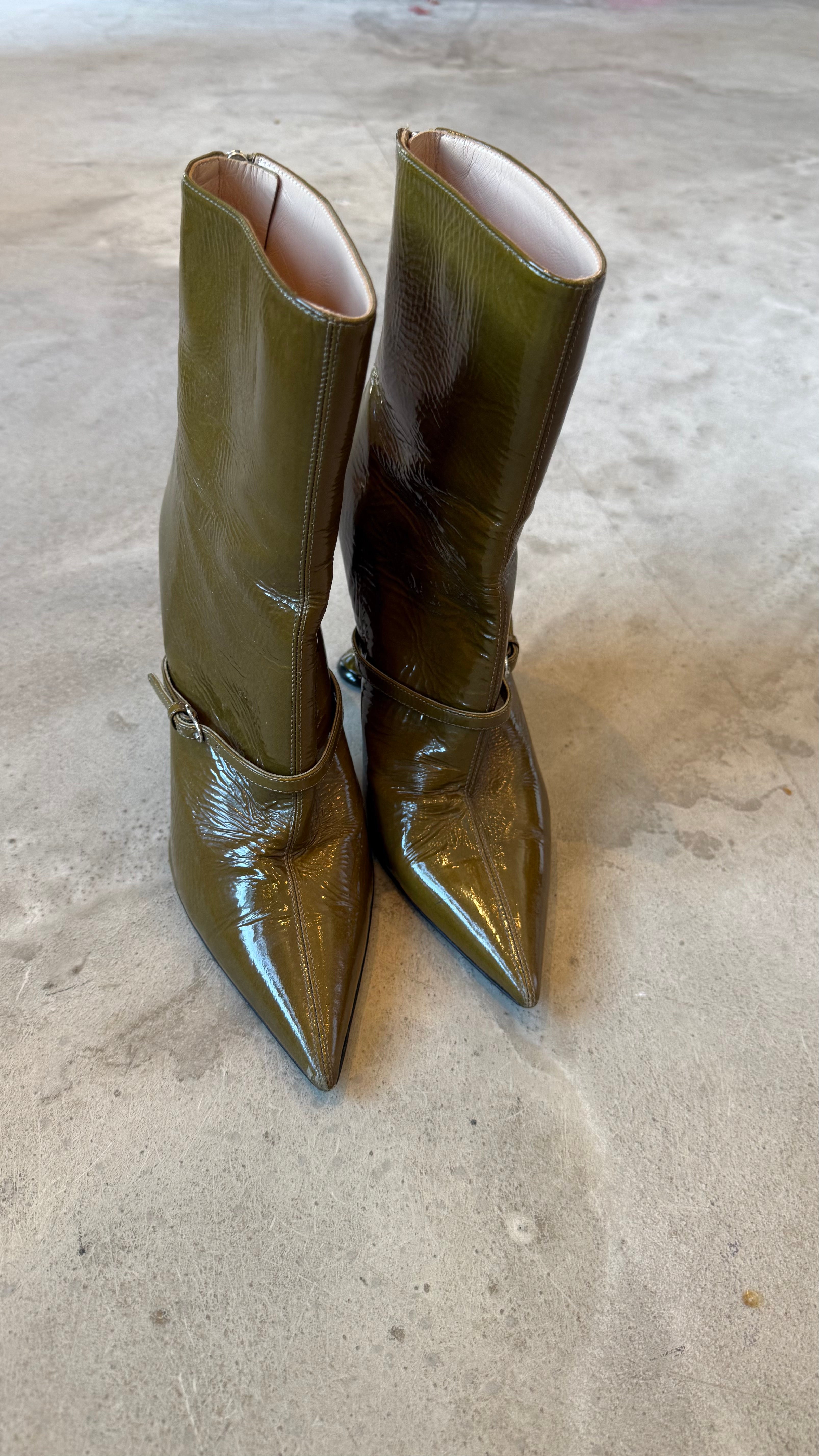 Rama Leather Ankle Boots