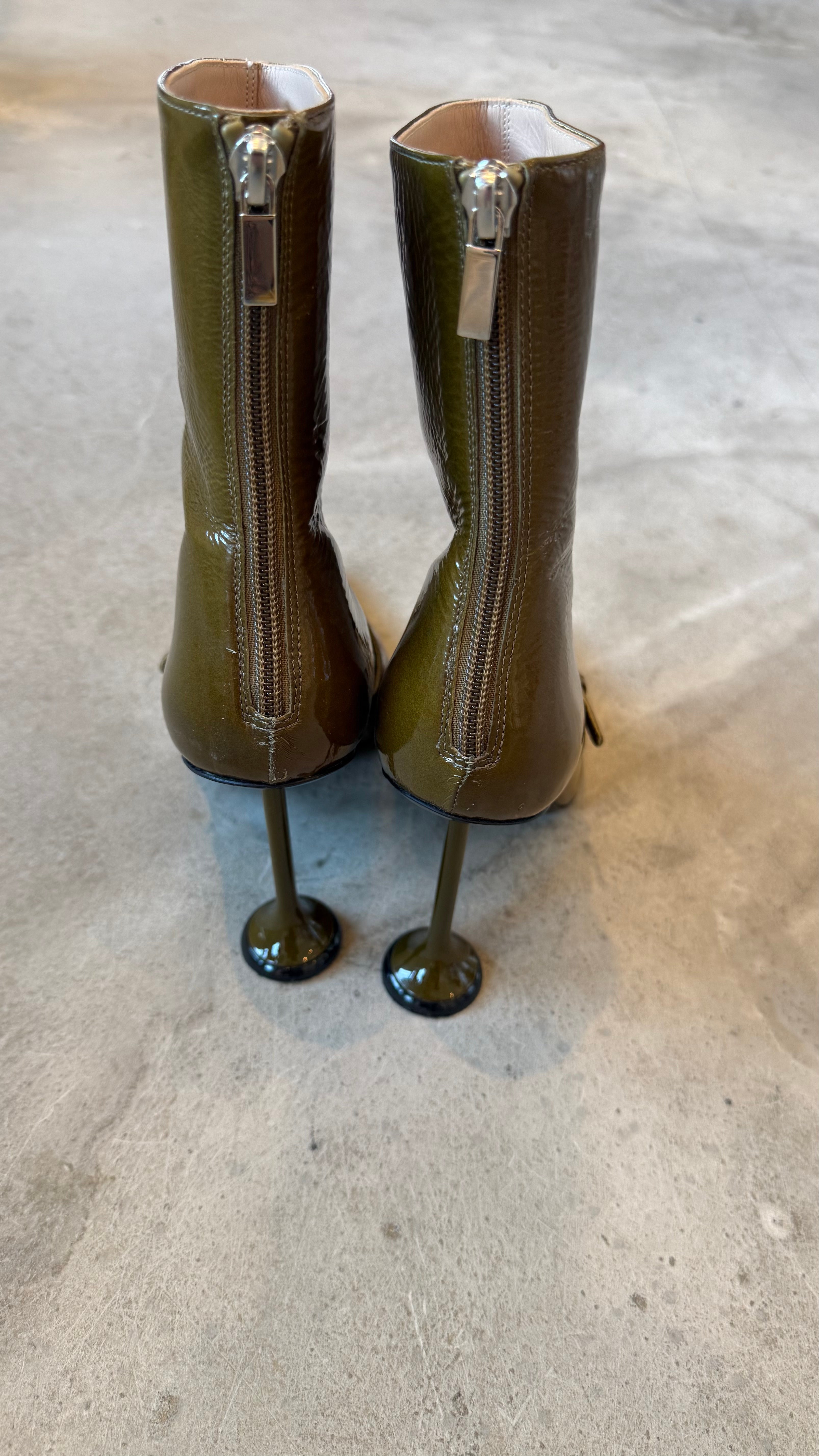 Rama Leather Ankle Boots