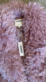 Toira Faux Fur Coat In Pink