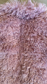 Toira Faux Fur Coat In Pink