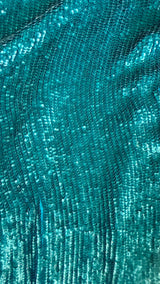 Sequin Jacket In Green