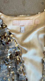 Sequin Jacket In Silver