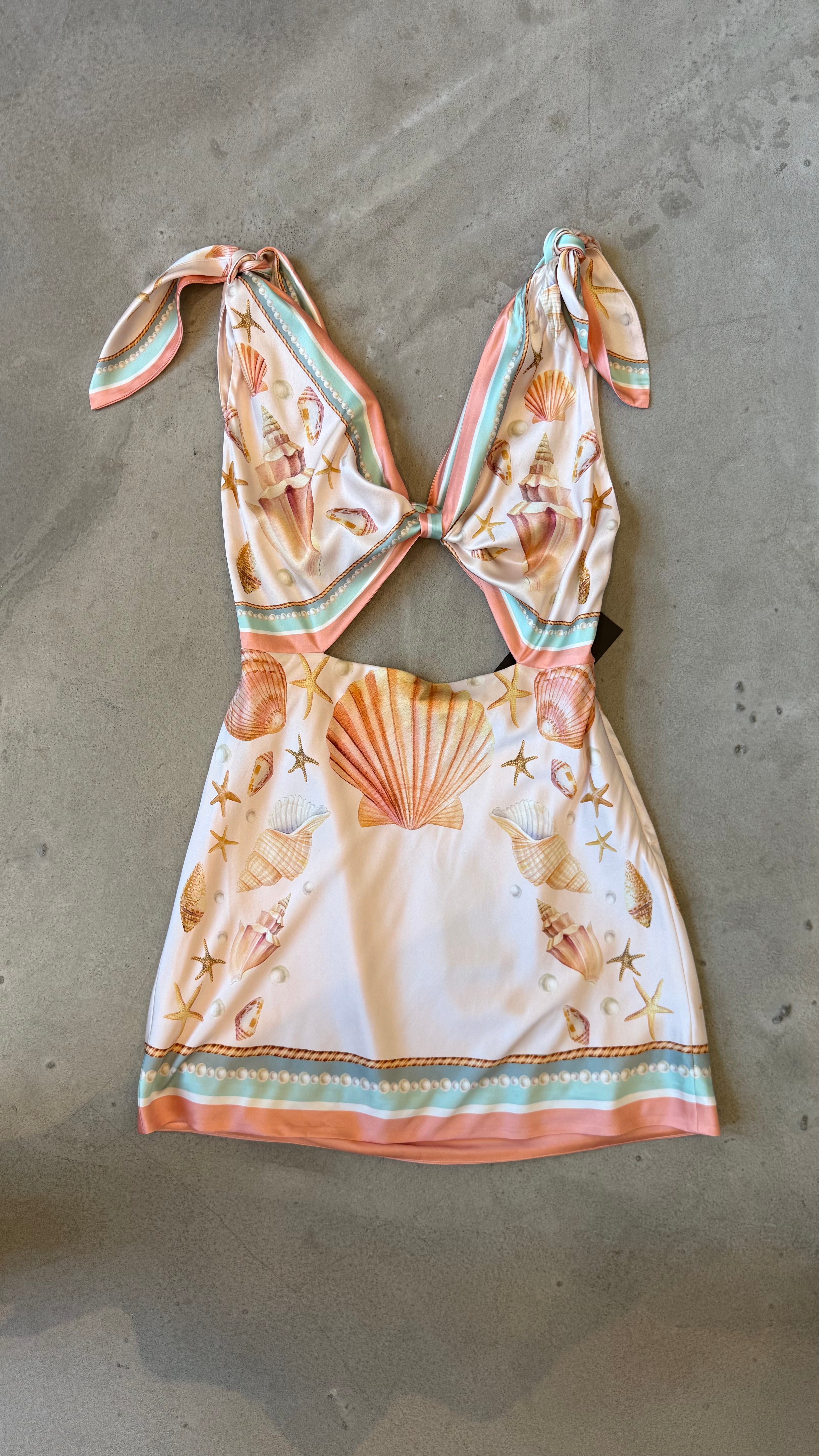 Icelyn Silk Mini Dress