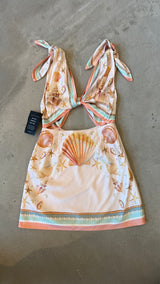 Icelyn Silk Mini Dress