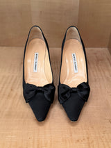 Beccara Satin Bow Pumps (39.5)