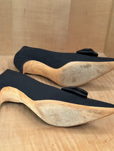 Beccara Satin Bow Pumps (39.5)