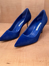 BB Cobalt Calf Hair Pumps (39)
