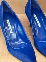 BB Cobalt Calf Hair Pumps (39)