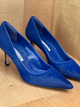 BB Cobalt Calf Hair Pumps (39)