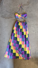 Cuixmala Maxi Skirt & Top Set