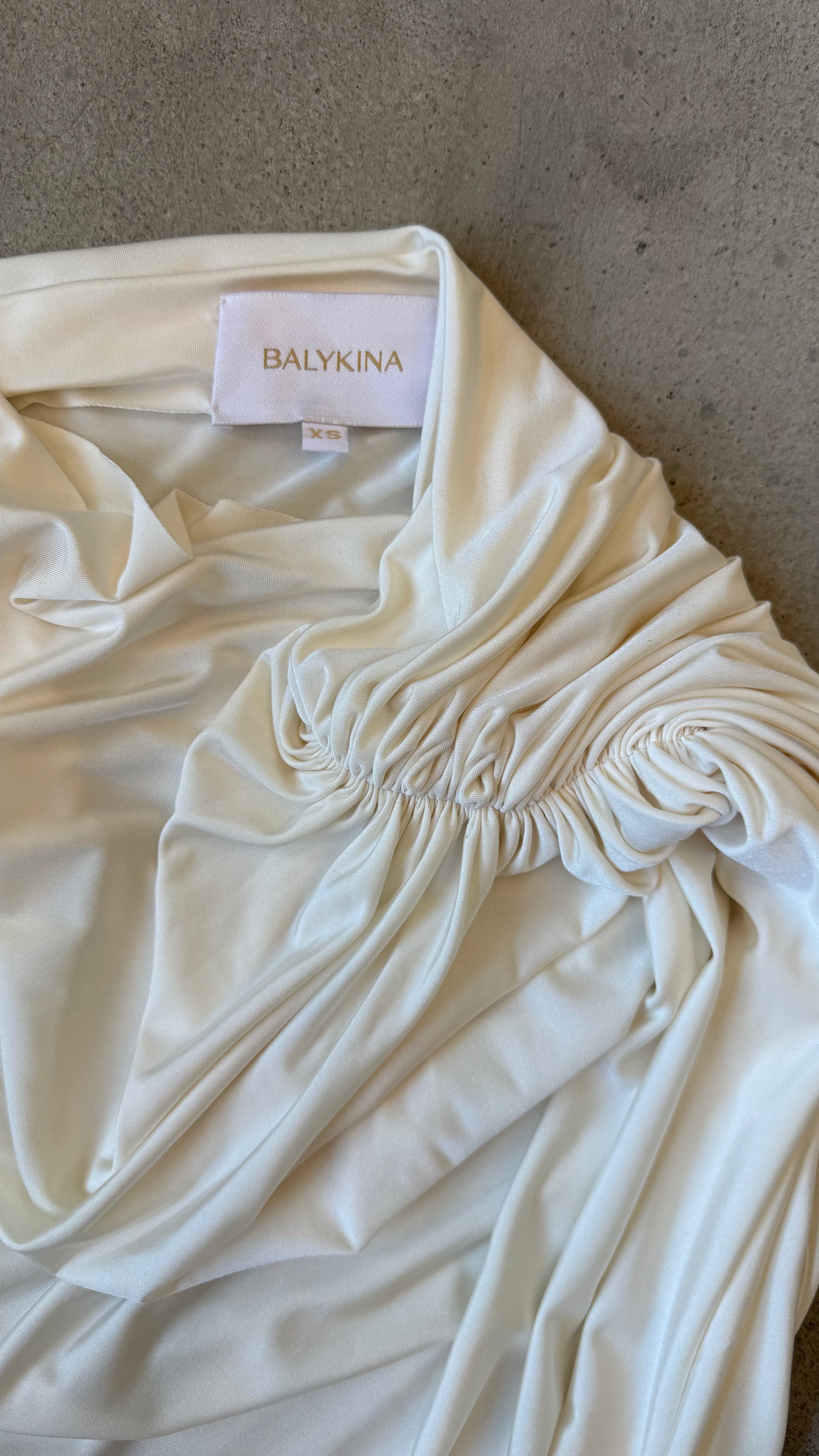 Cape to Skirt in White