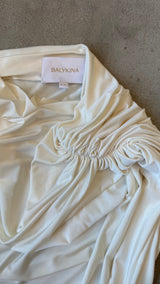 Cape to Skirt in White