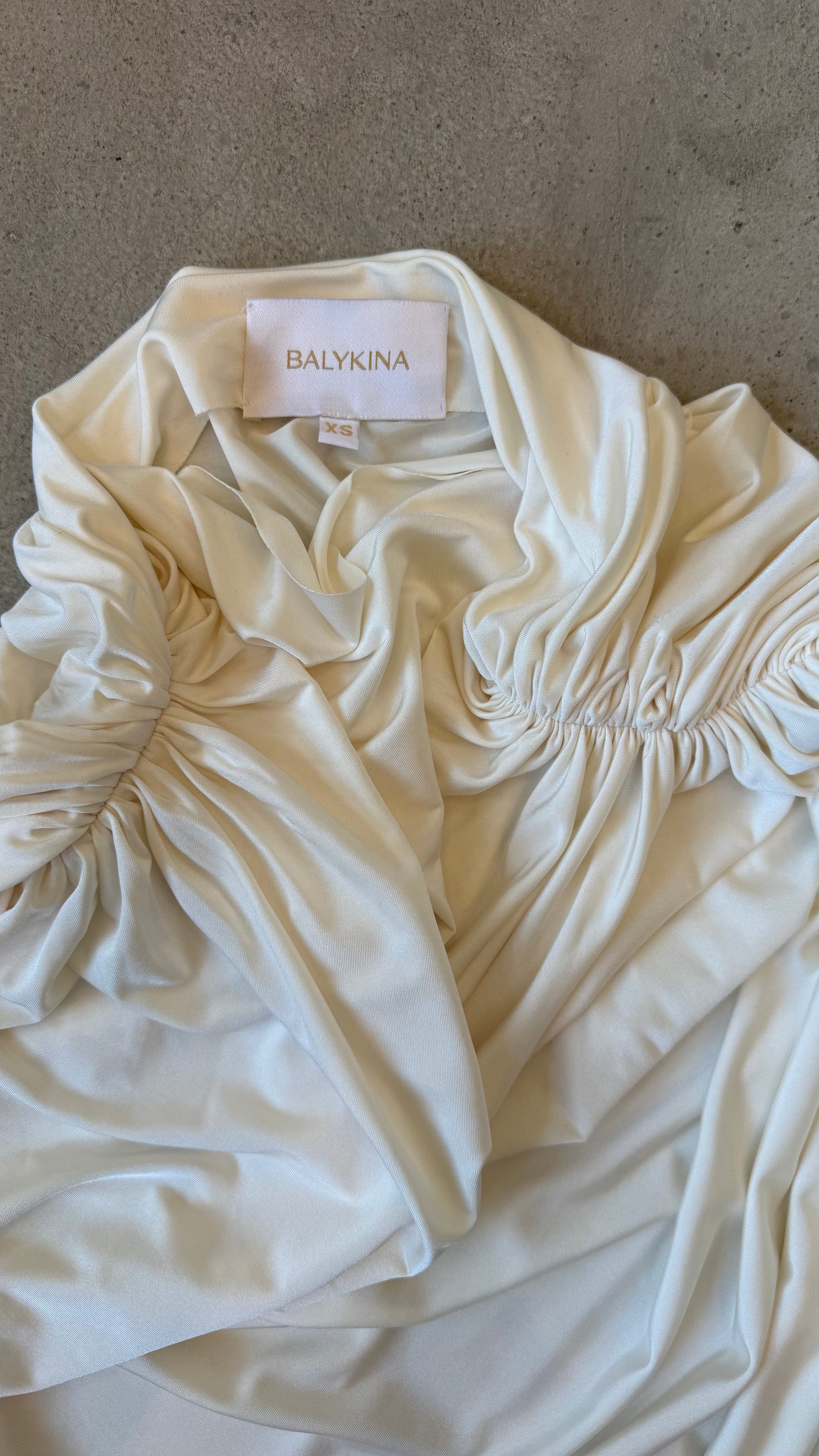 Cape to Skirt in White