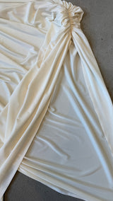 Cape to Skirt in White