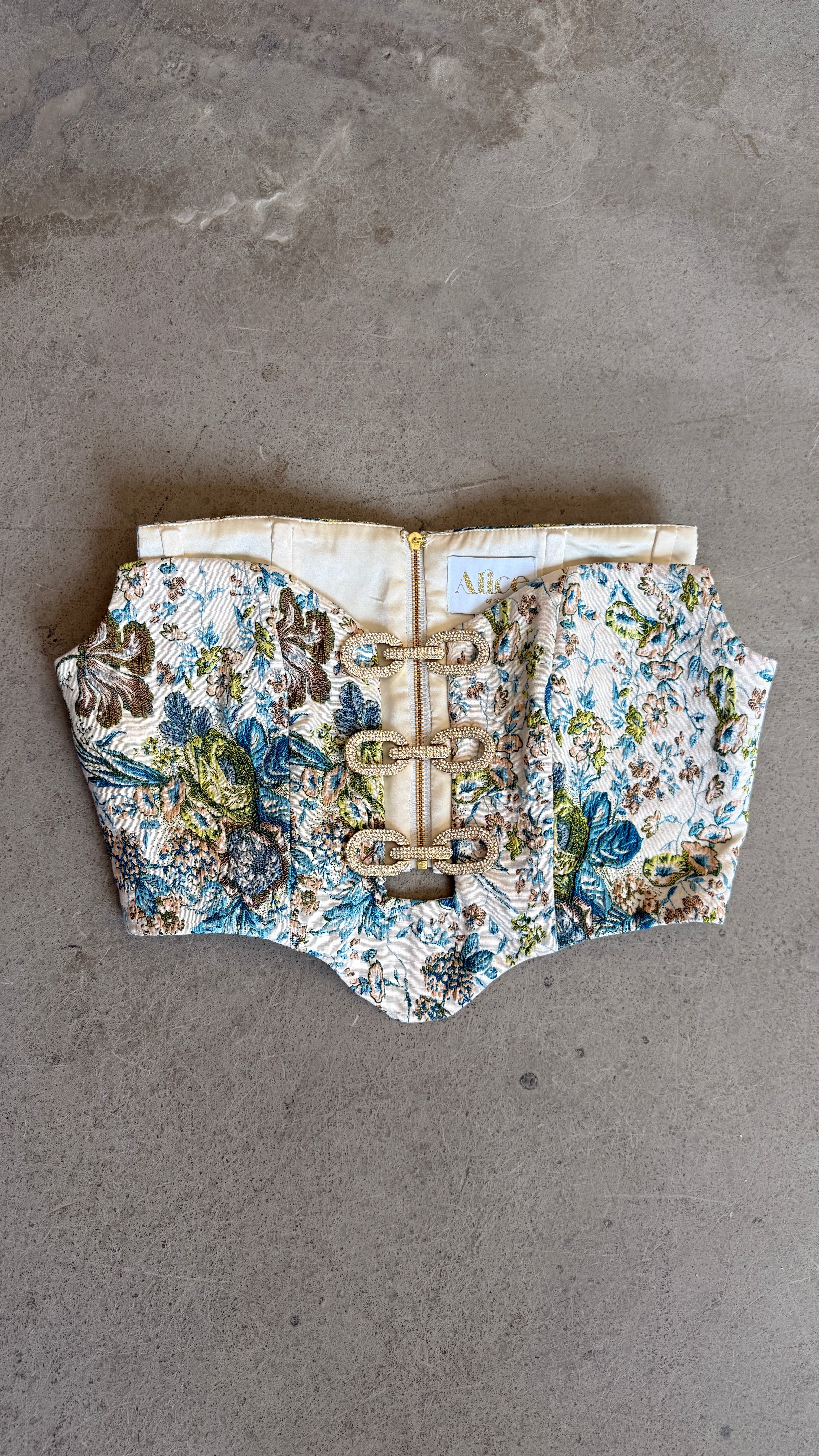 Floral Corset Top