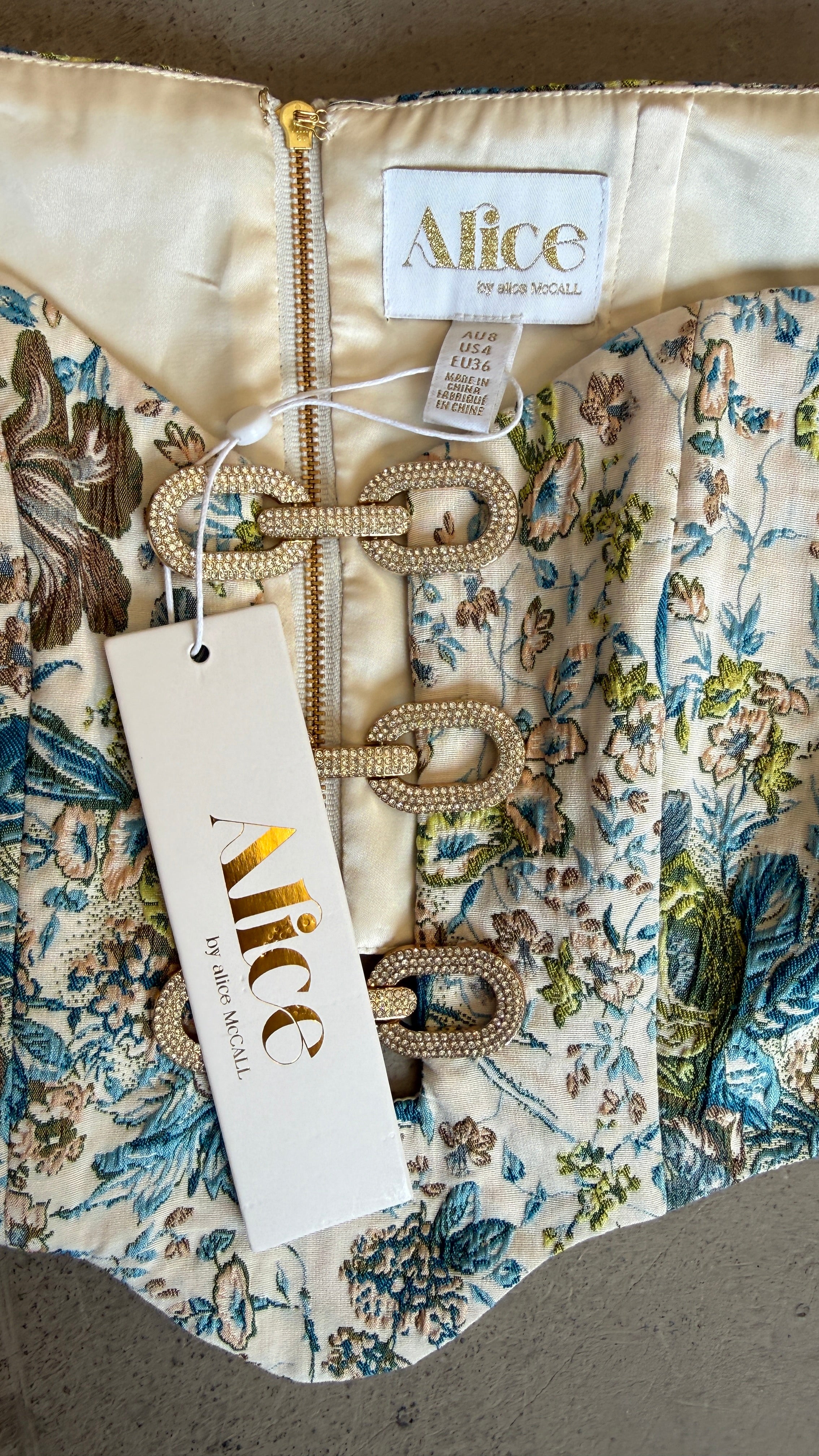 Floral Corset Top