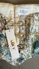 Floral Corset Top
