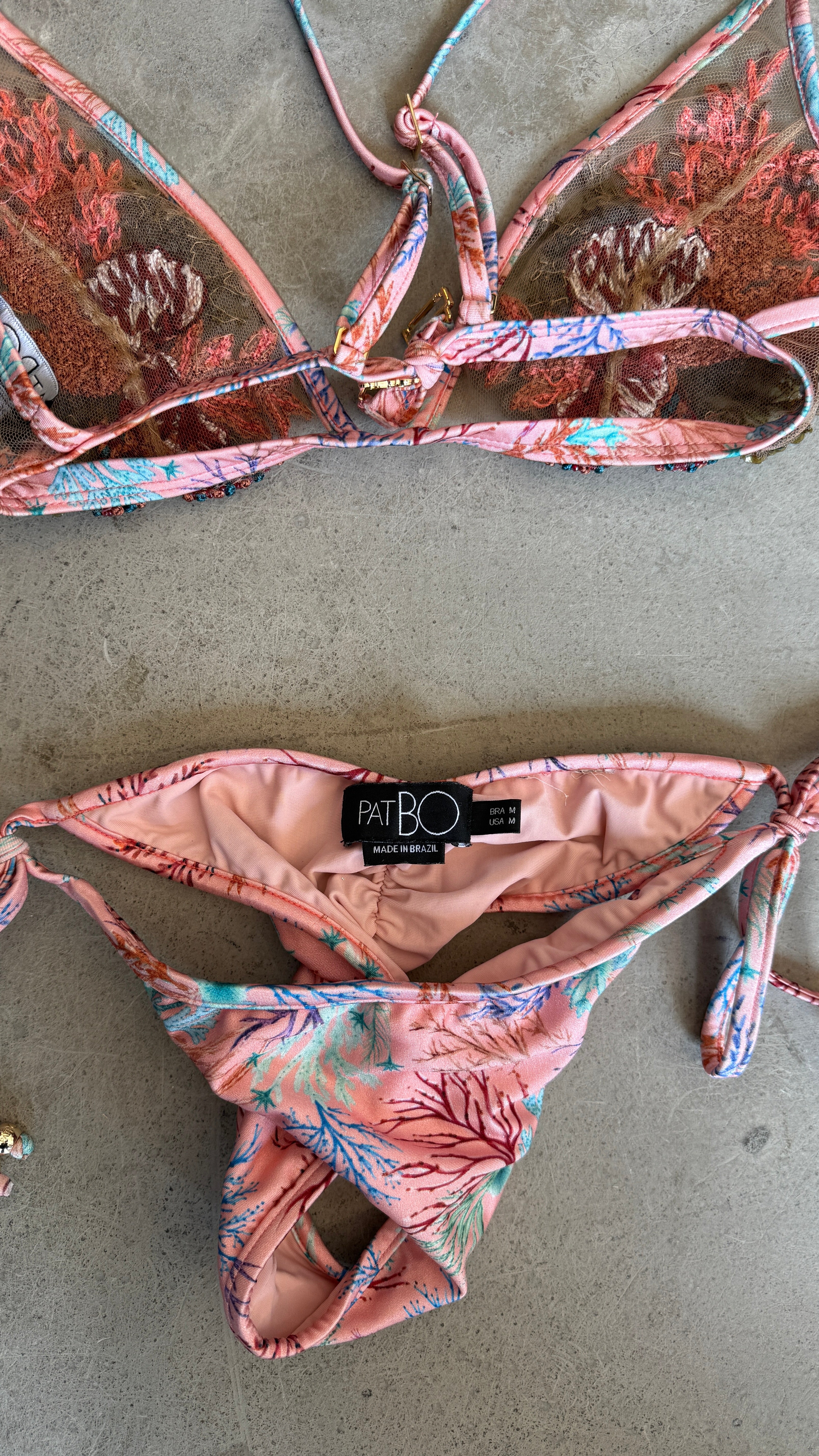 Seaweed Lace Bikini