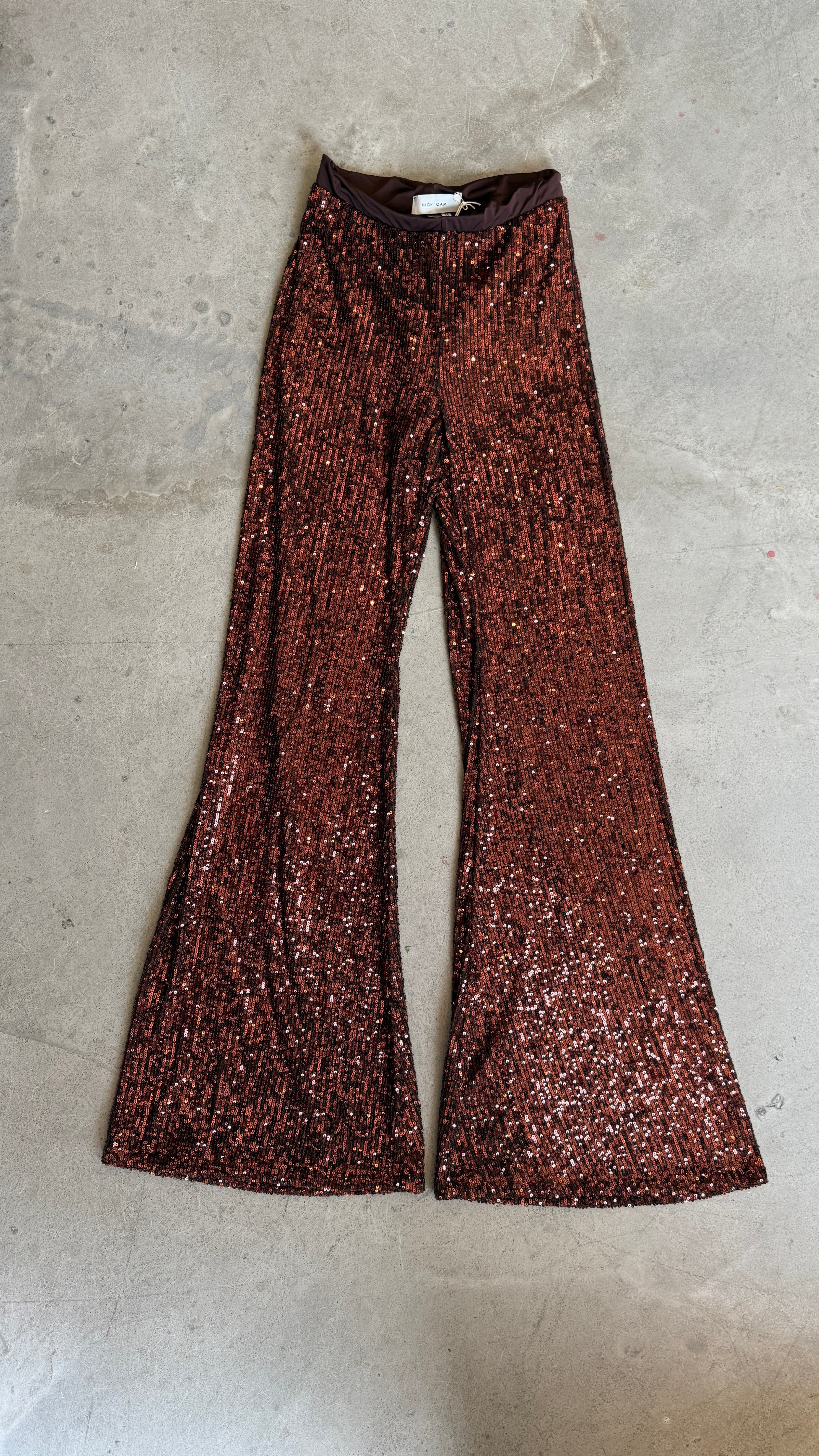 The Cleopatra Solid Flare Pants