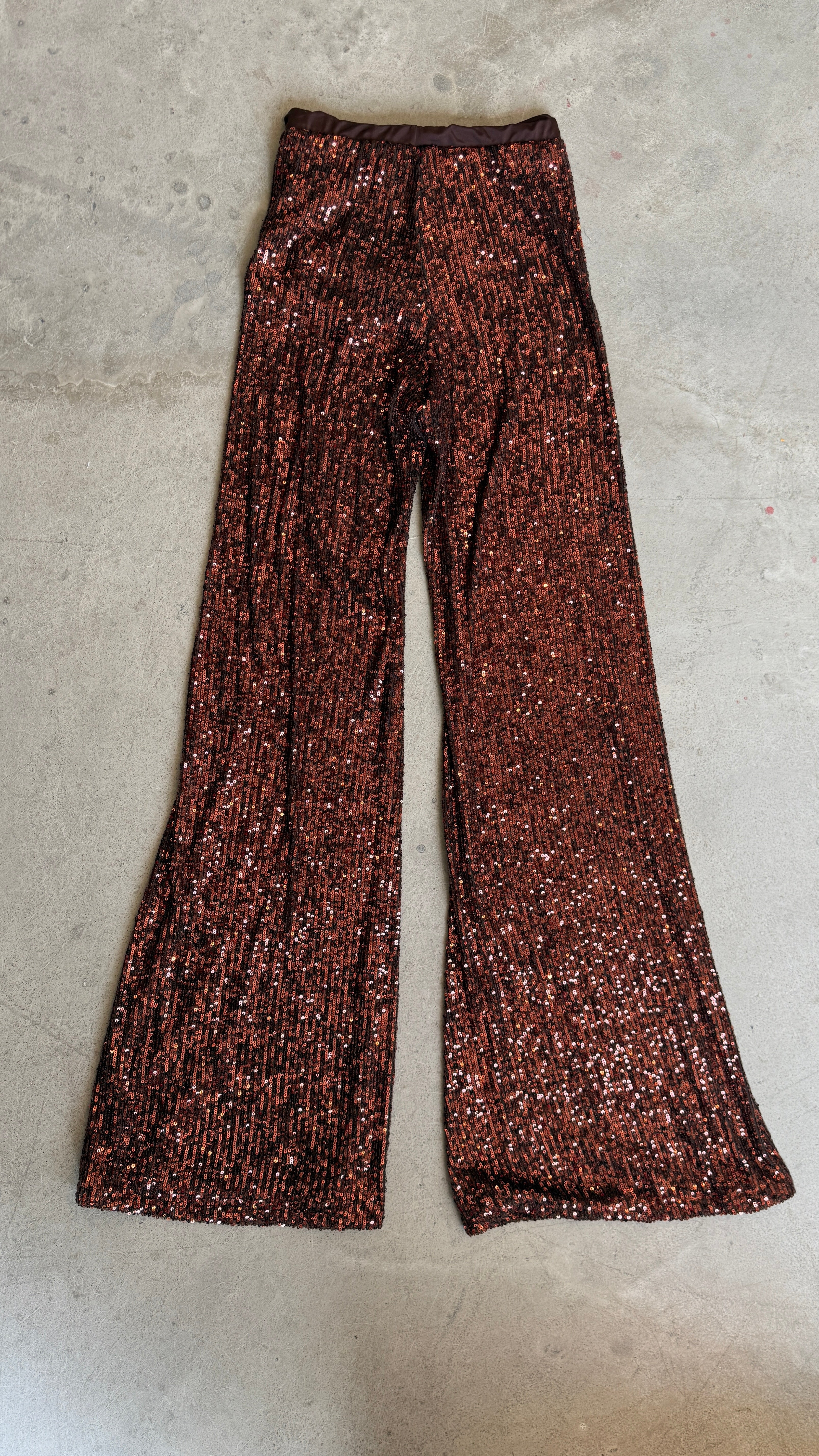 The Cleopatra Solid Flare Pants