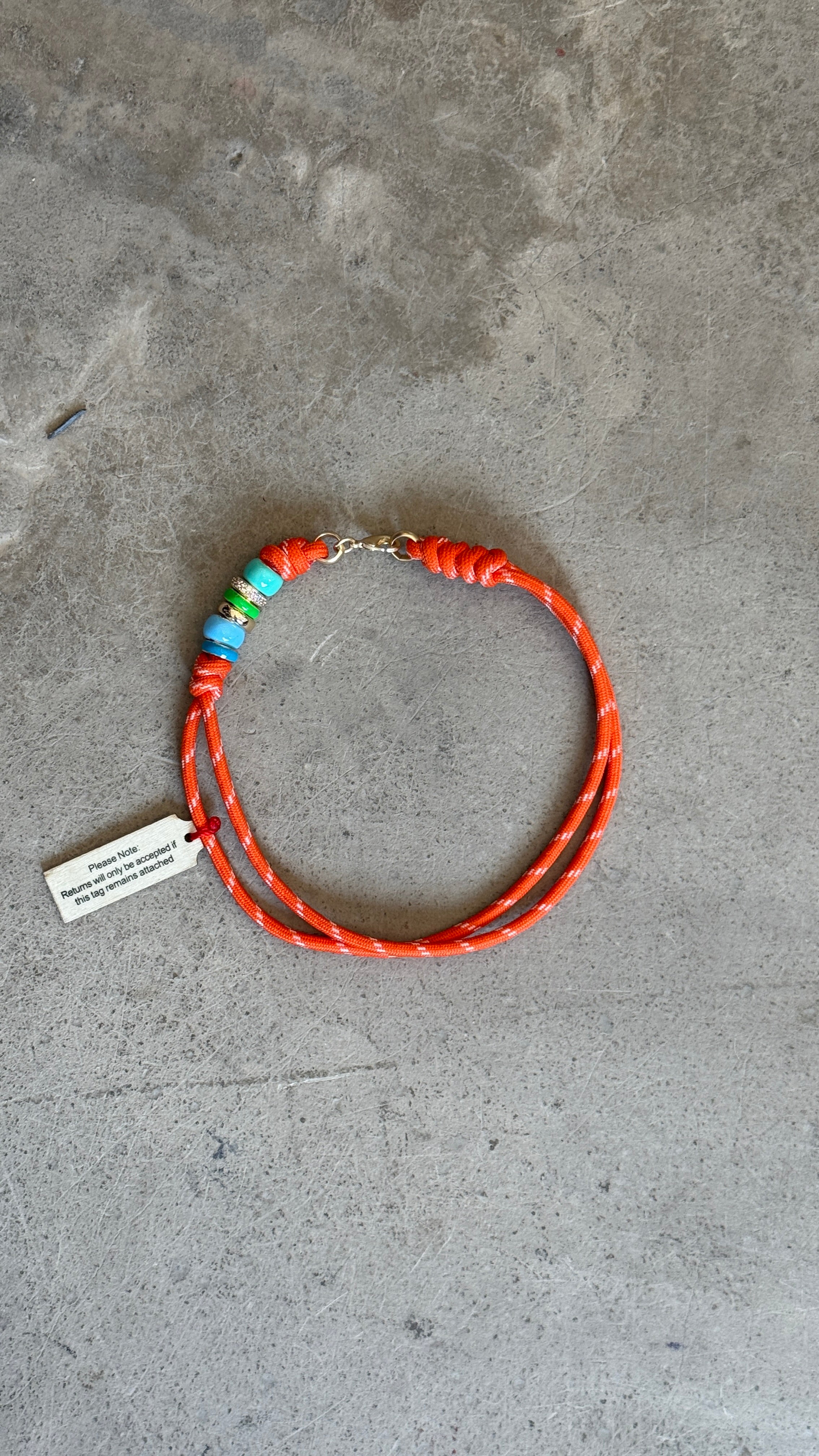 Happy Orange Necklace