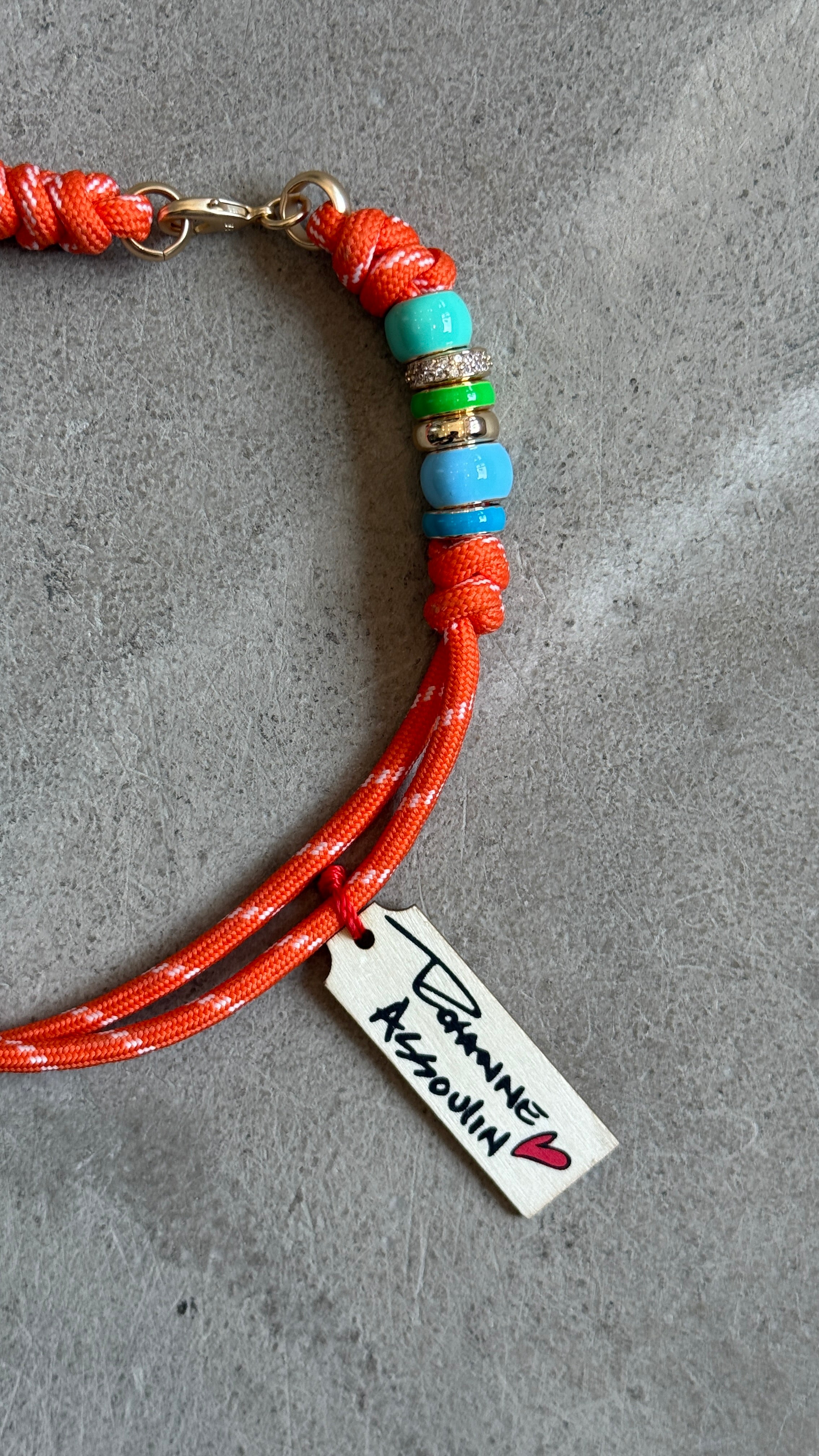 Happy Orange Necklace