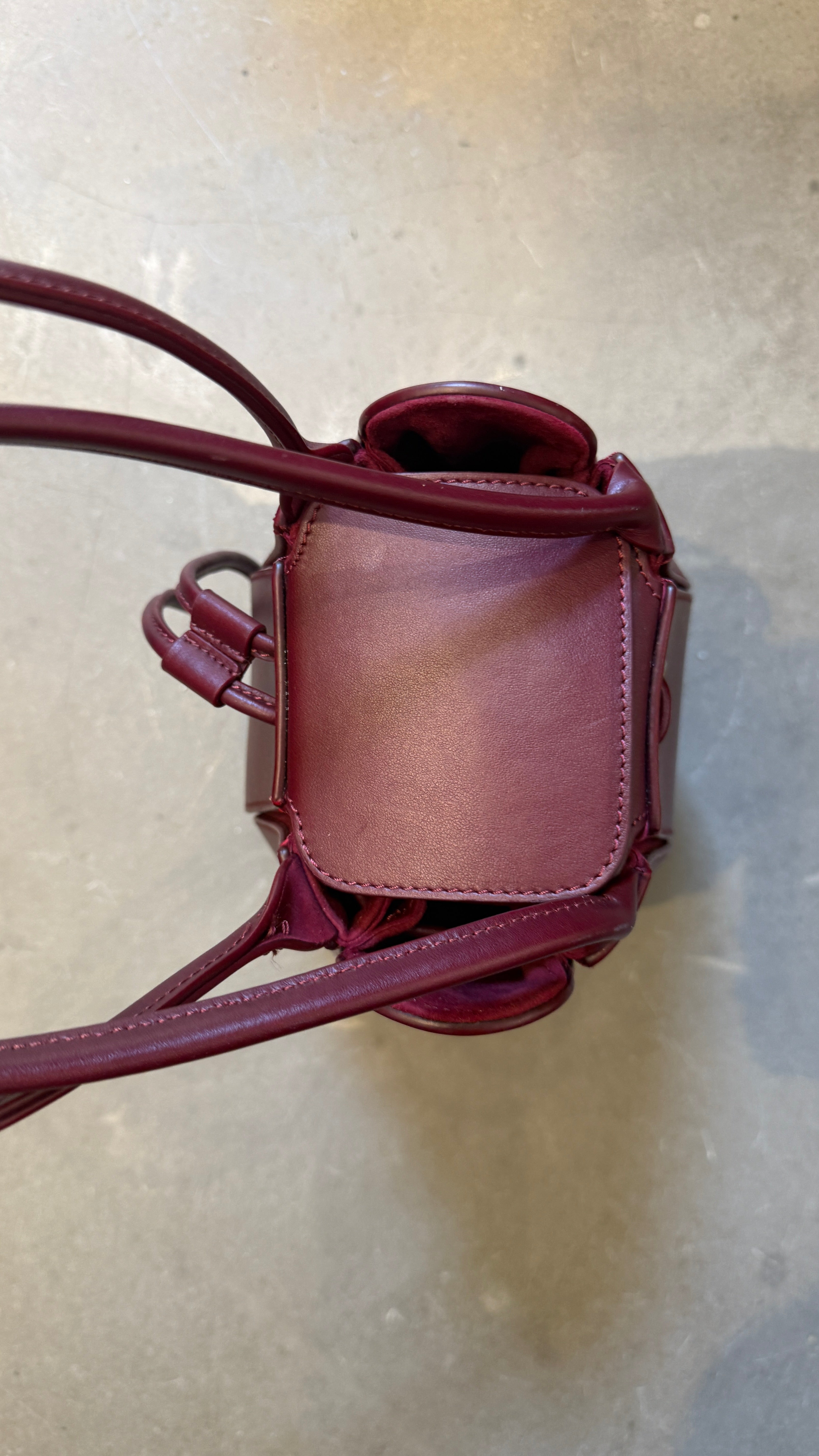 Burgundy Napo Bag