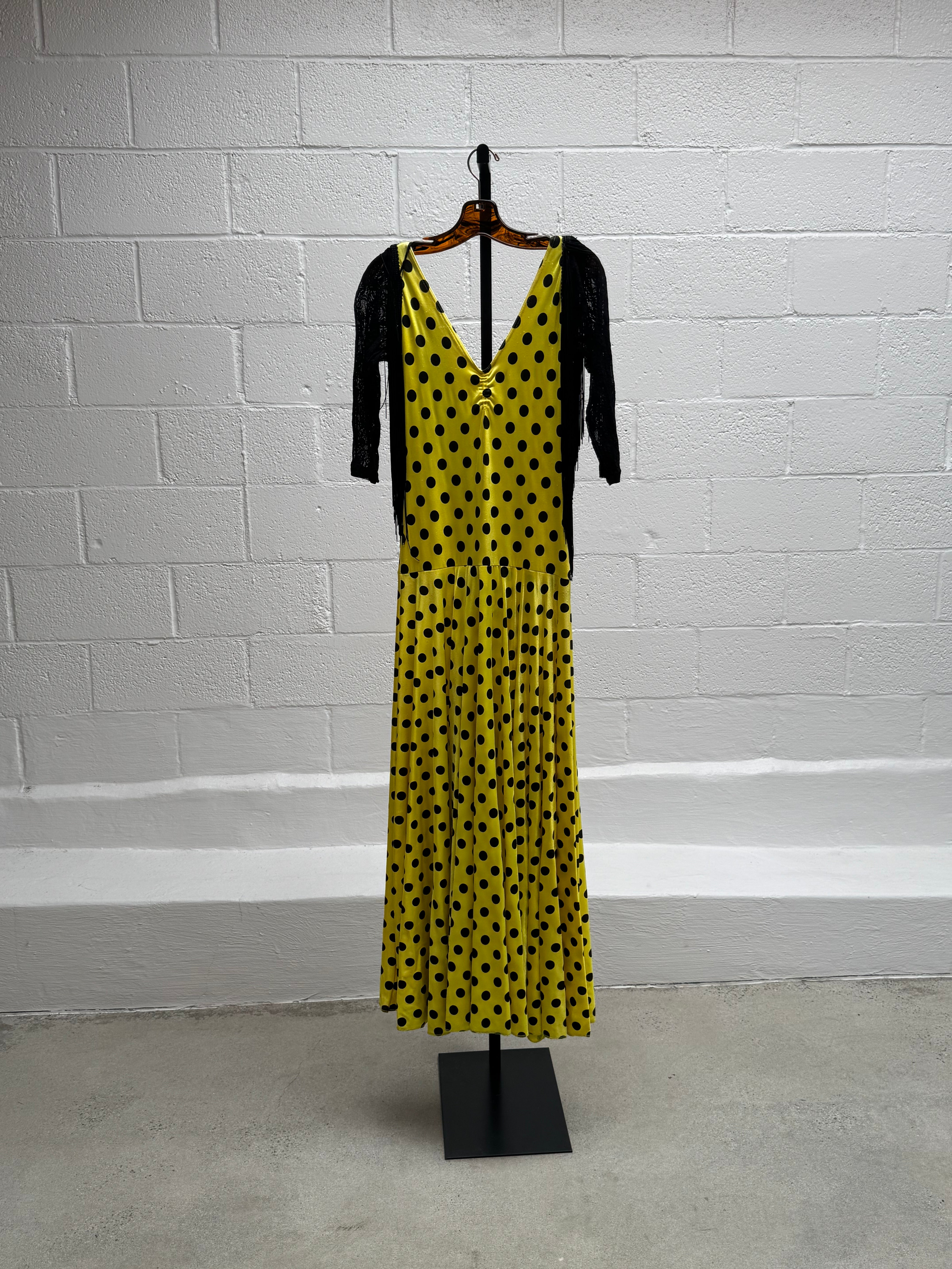 Polka Dot and Fringe Dress
