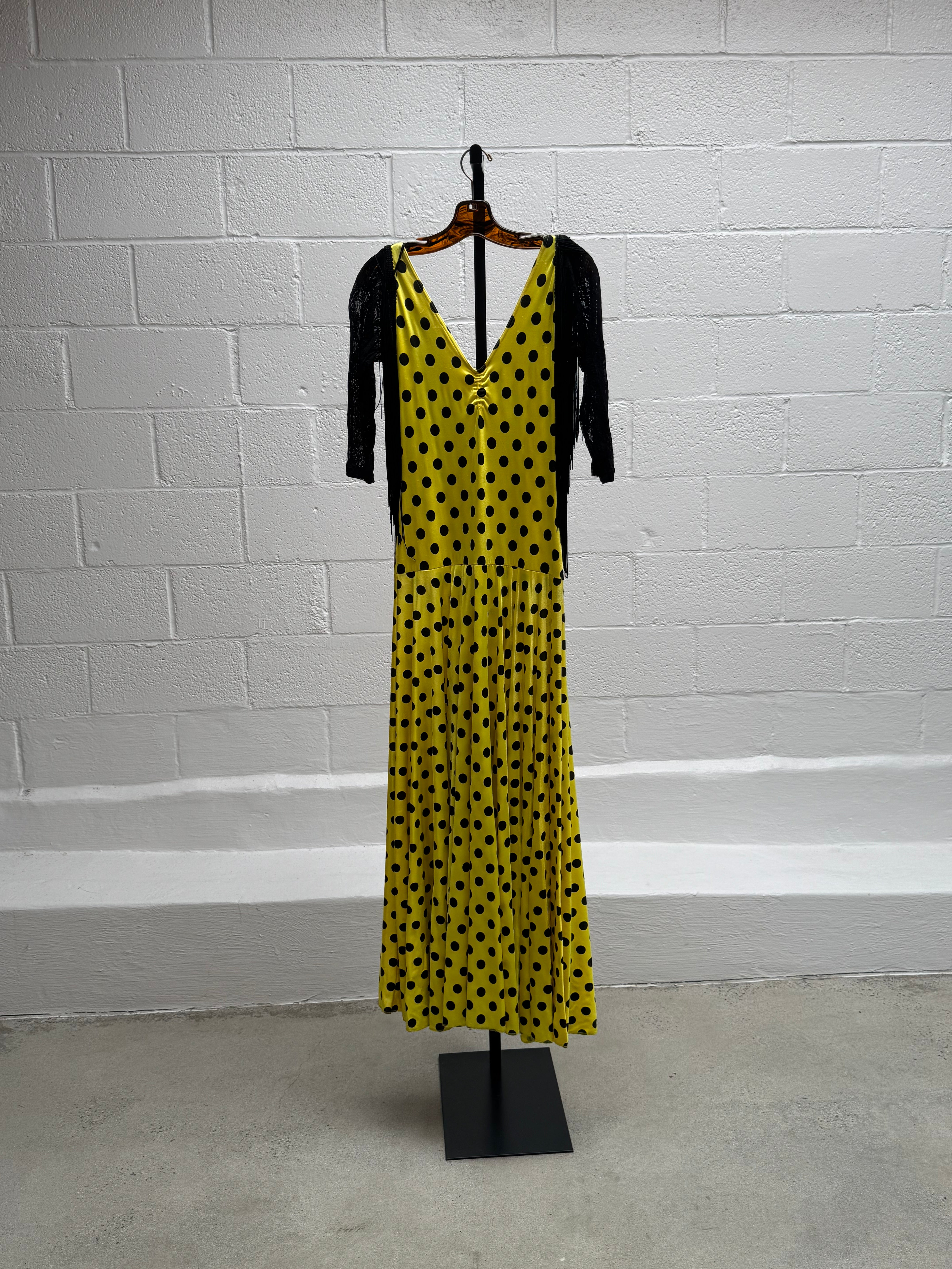 Polka Dot and Fringe Dress
