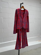 Custom Pant and Jacket Sequins Set