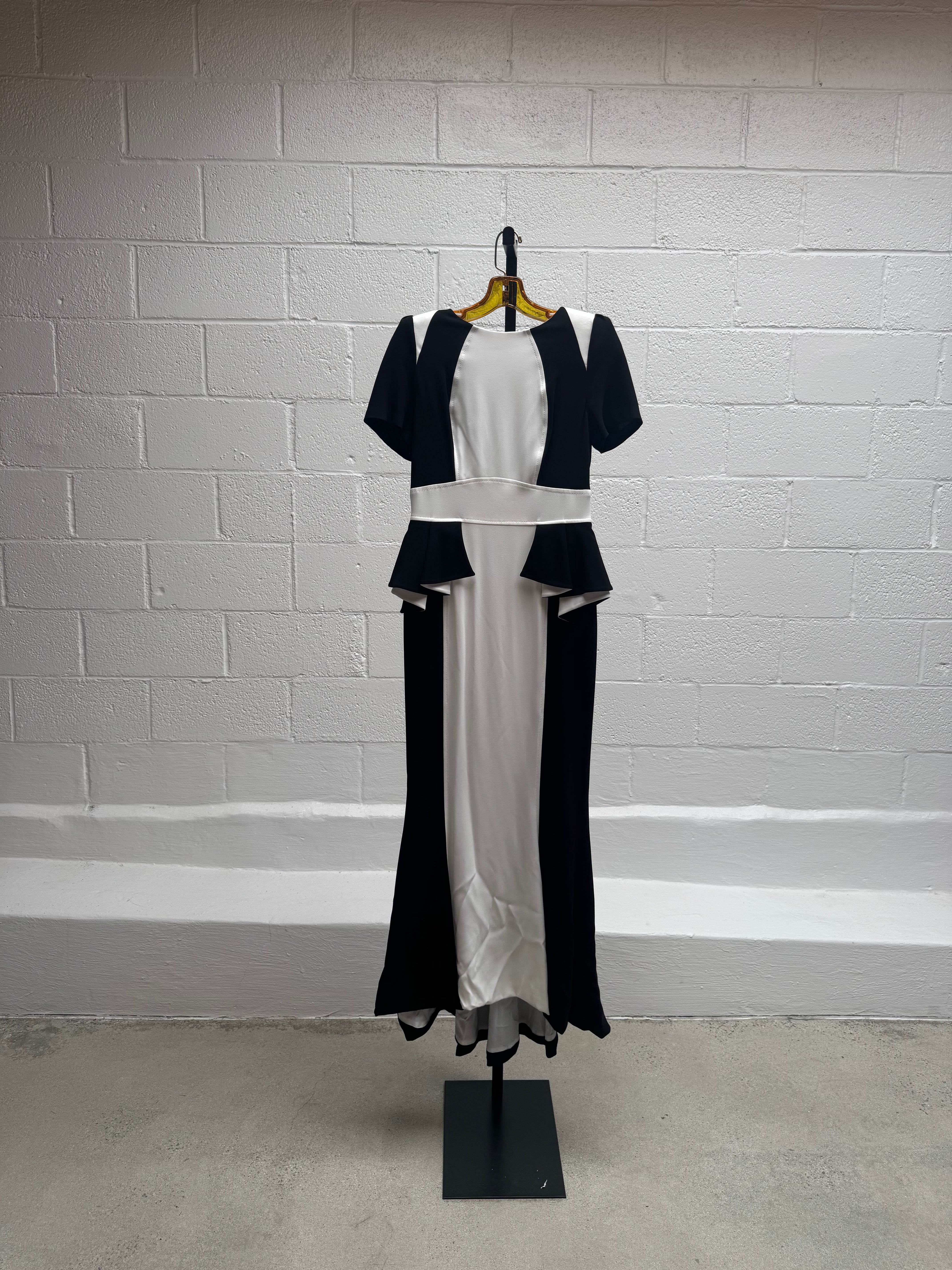 Black and White Gown