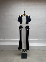 Black and White Gown