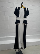 Black and White Gown