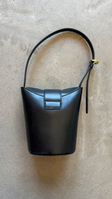 Bucket Black Small Shoulder Bag
