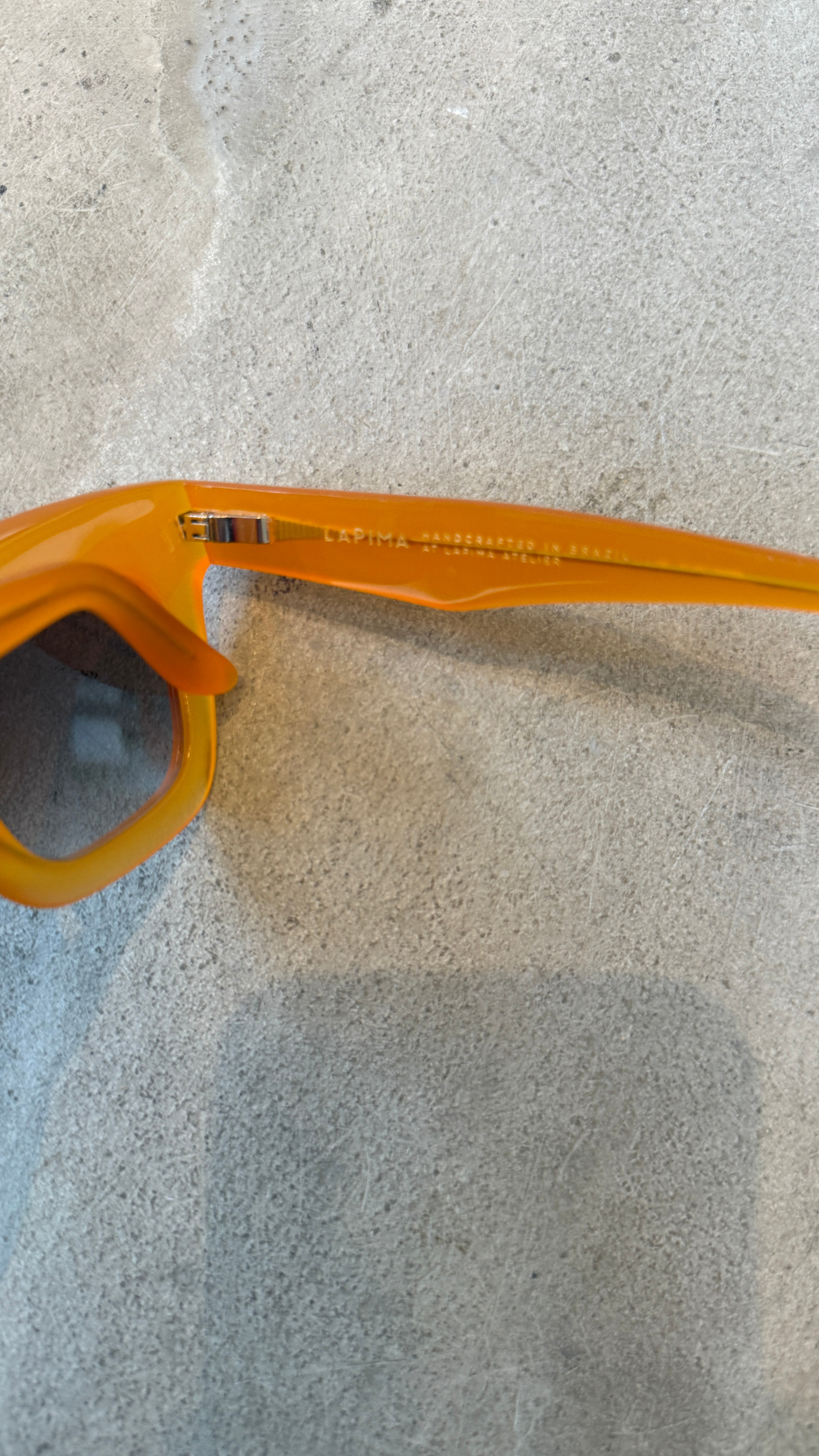Lisa Orange Sunglasses