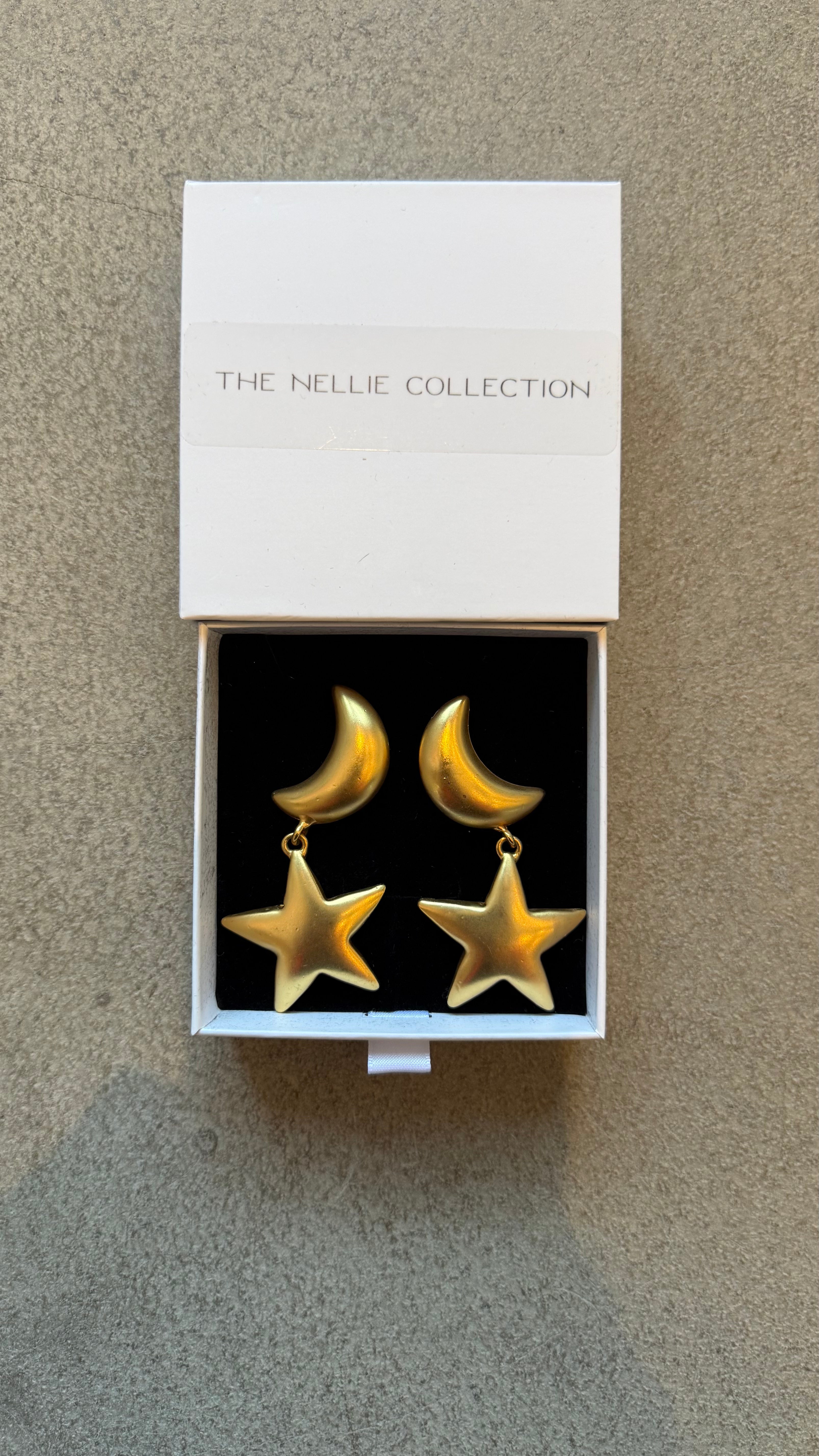 Moon & Star Earrings