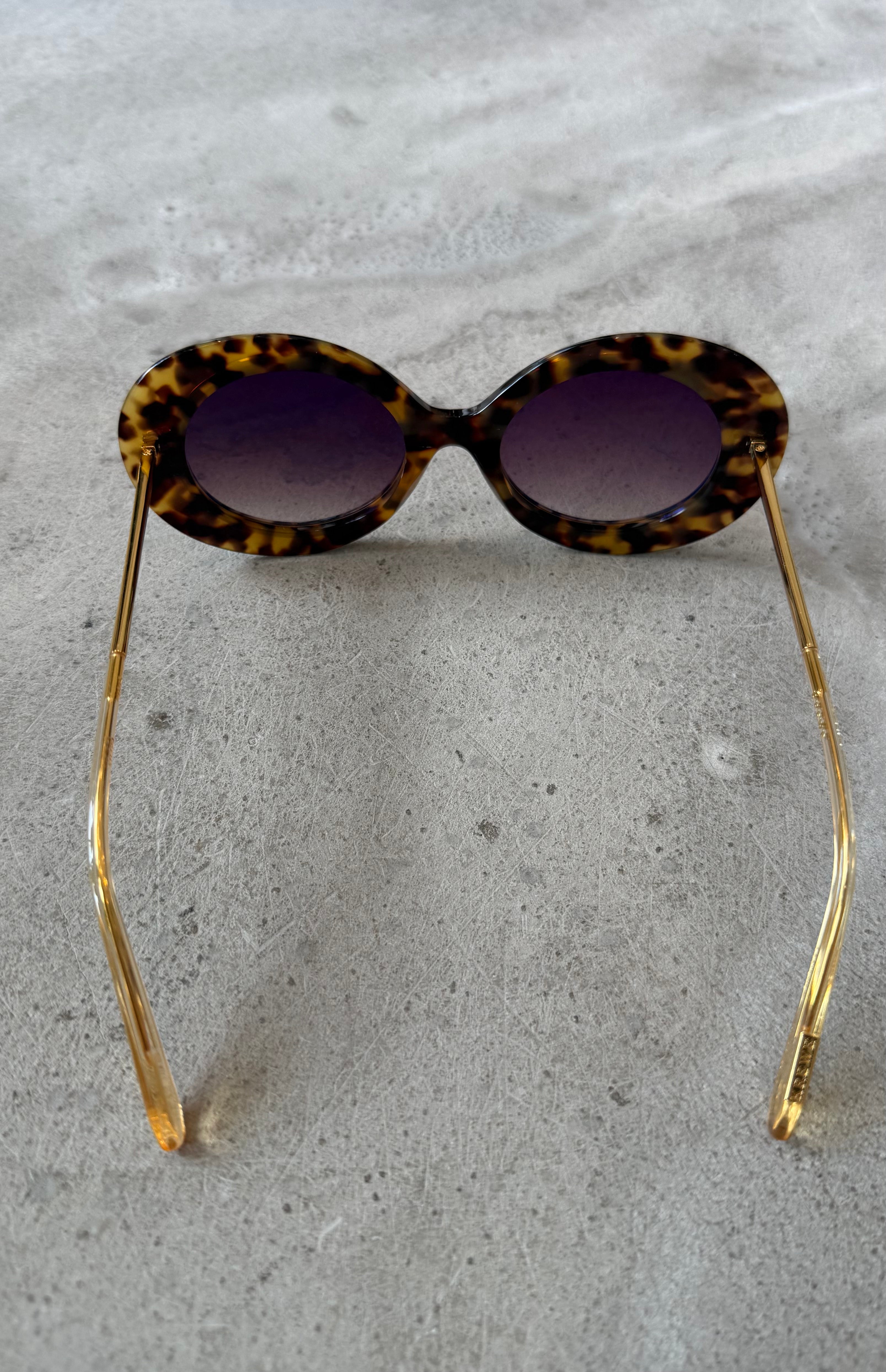 Leopard Iris Sunglasses