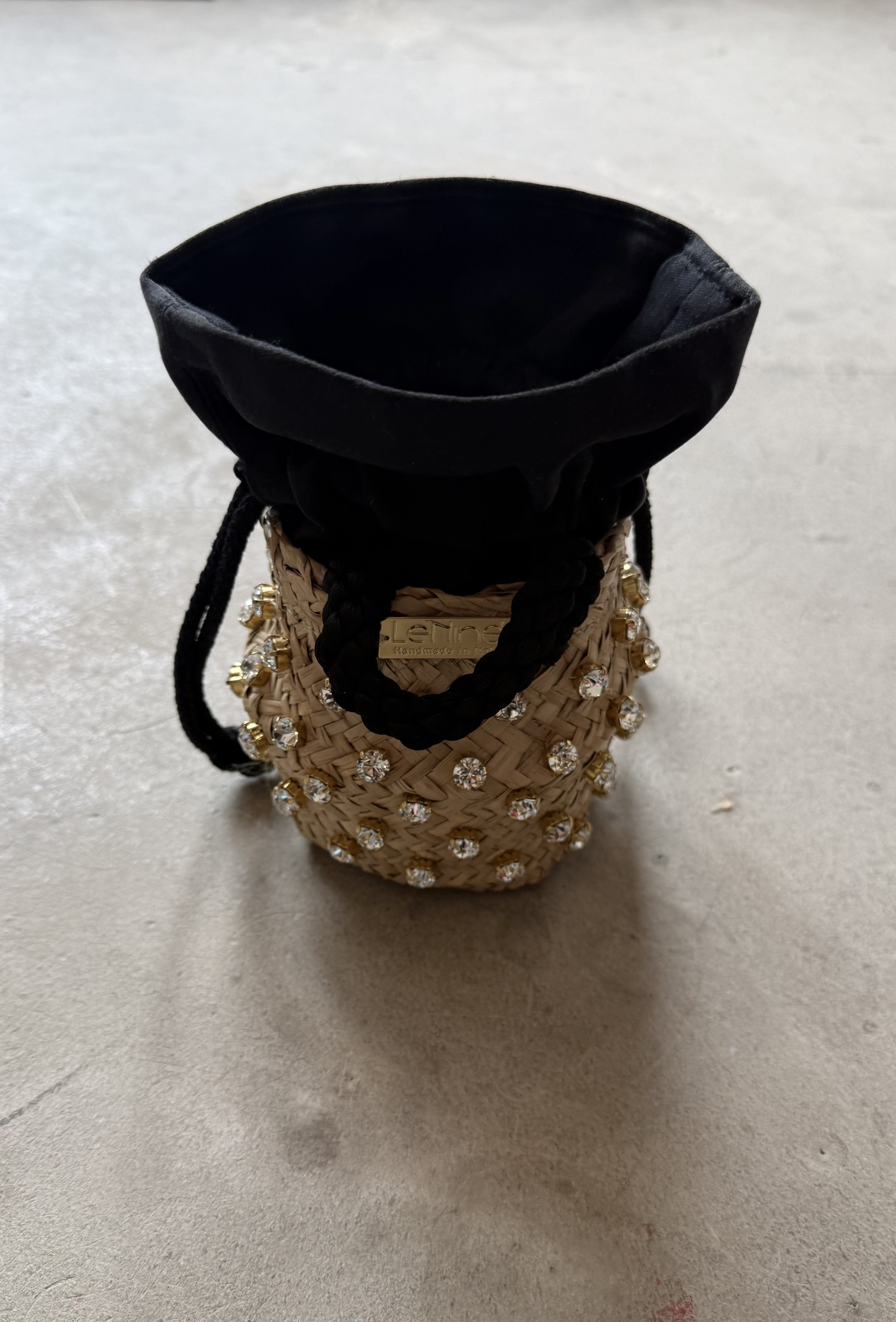 Sparkling Small Basket Bag