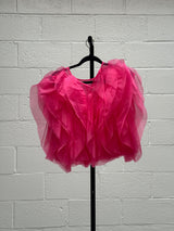 Pink Ruffle Top