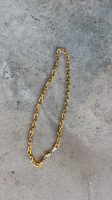 Chunky Gold-Filled Necklace 18k Gold