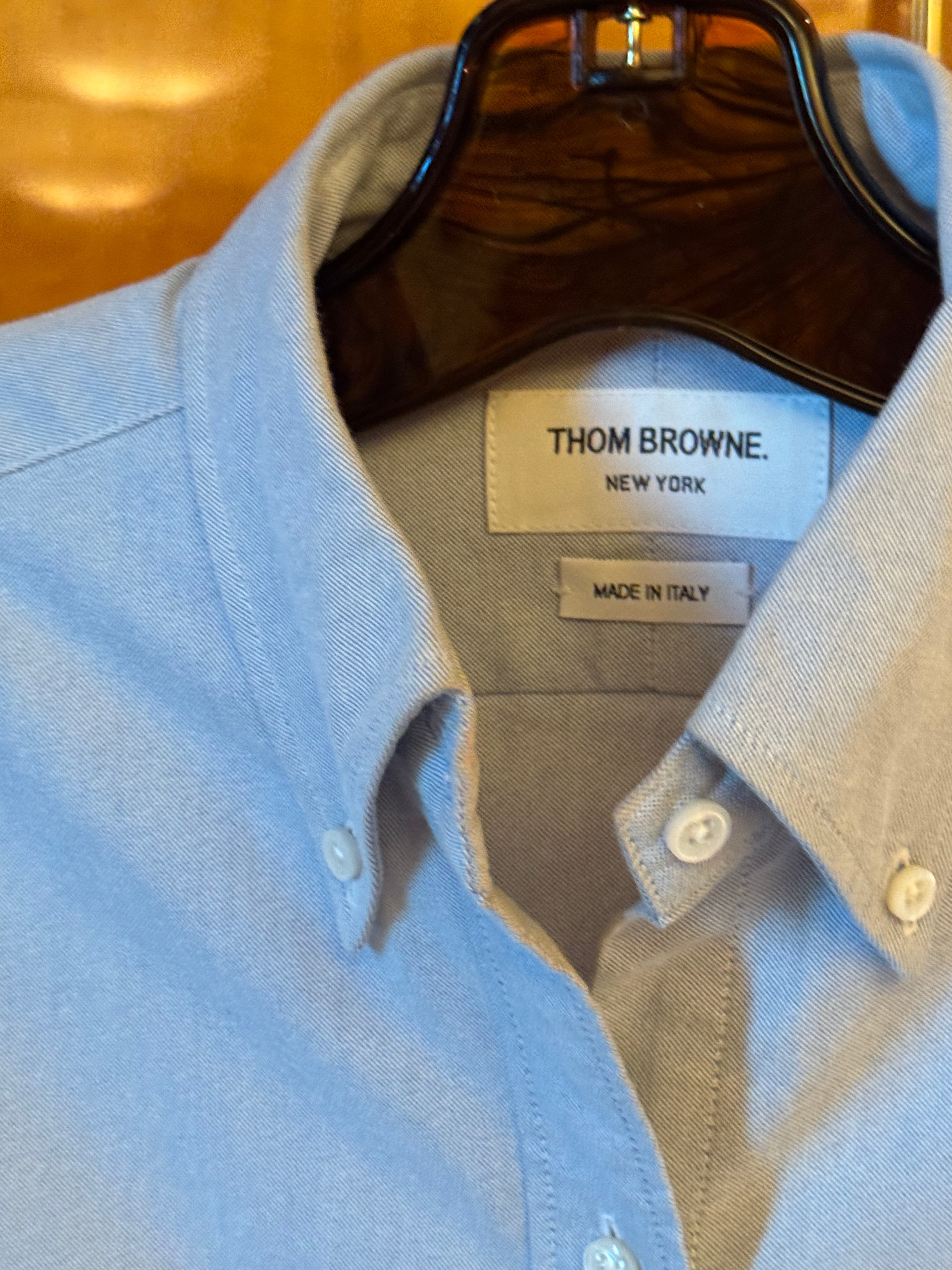 Denim Shirt with Pineapple